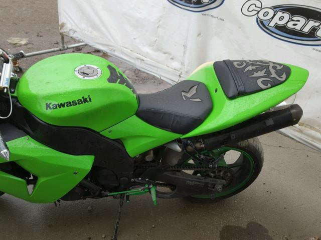 JKAZXCD186A017178 - 2006 KAWASAKI ZX1000 D6F GREEN photo 6