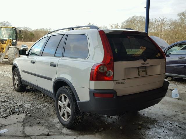 YV4CY592261259614 - 2006 VOLVO XC90 WHITE photo 3