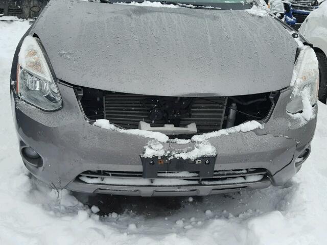 JN8AS5MT8CW291787 - 2012 NISSAN ROGUE S GRAY photo 9