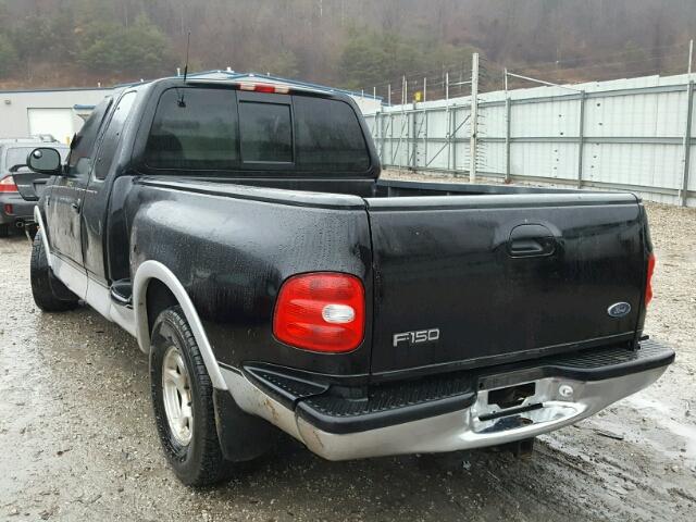 1FTZX0762WKA54006 - 1998 FORD F150 BLACK photo 3