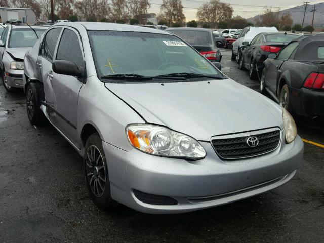 1NXBR32E77Z796107 - 2007 TOYOTA COROLLA SILVER photo 1