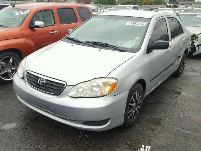 1NXBR32E77Z796107 - 2007 TOYOTA COROLLA SILVER photo 2