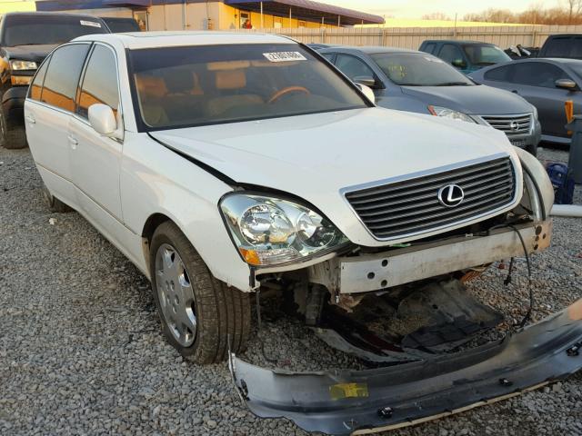 JTHBN30F230106646 - 2003 LEXUS LS 430 WHITE photo 1