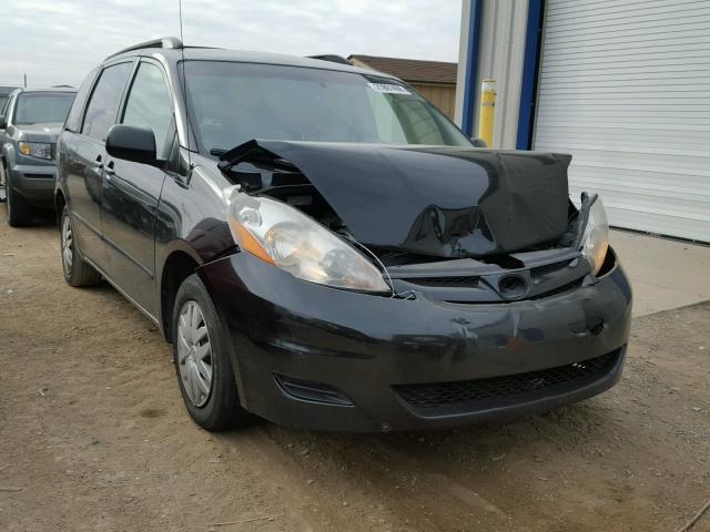 5TDZK23C19S271131 - 2009 TOYOTA SIENNA LE BLACK photo 1