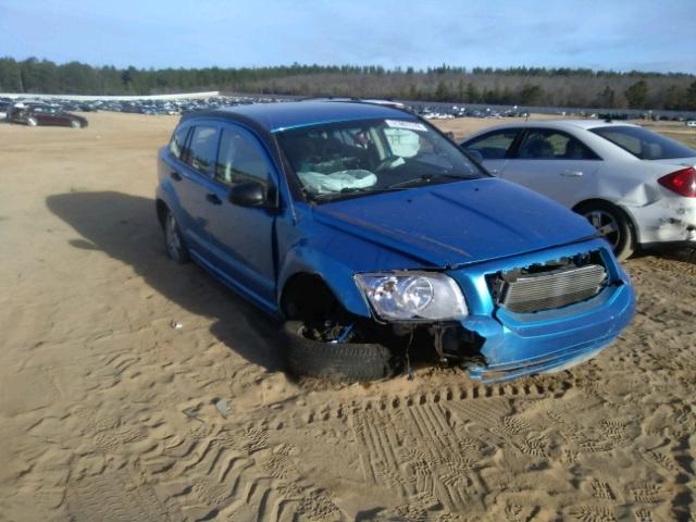 1B3HB48B48D764322 - 2008 DODGE CALIBER SX BLUE photo 1