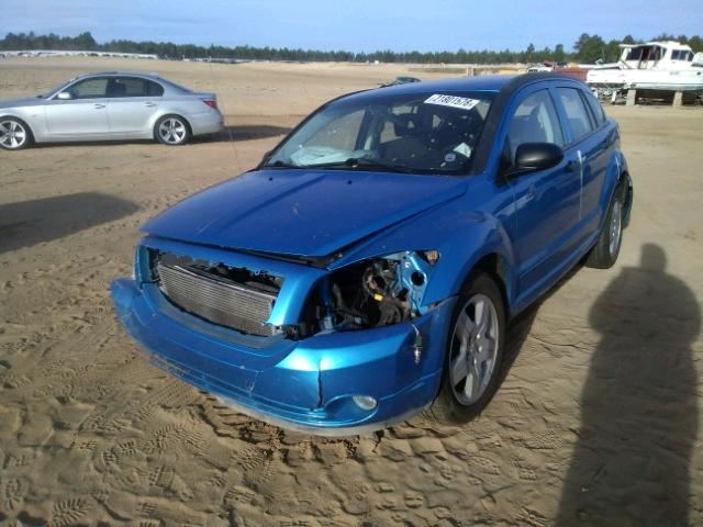 1B3HB48B48D764322 - 2008 DODGE CALIBER SX BLUE photo 2