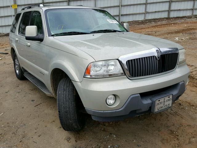 5LMEU78H83ZJ22935 - 2003 LINCOLN AVIATOR TAN photo 1