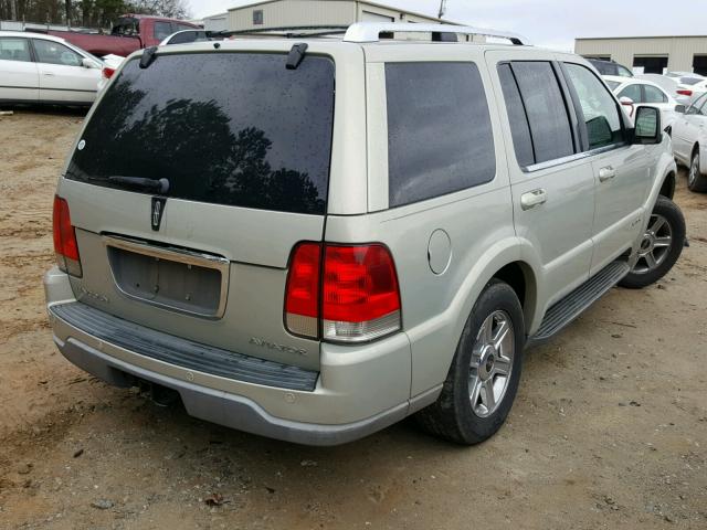 5LMEU78H83ZJ22935 - 2003 LINCOLN AVIATOR TAN photo 4