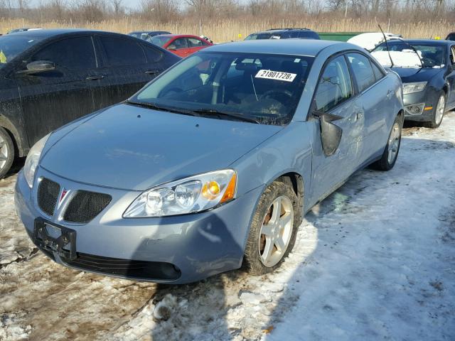 1G2ZG58N574235985 - 2007 PONTIAC G6 BASE GREEN photo 2