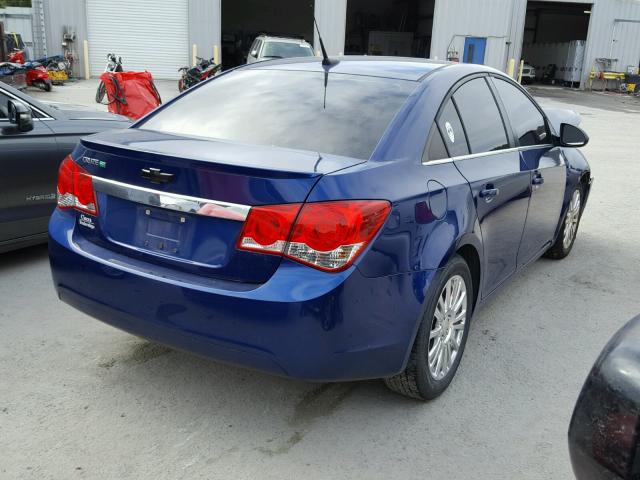 1G1PK5SC1C7330585 - 2012 CHEVROLET CRUZE ECO BLUE photo 4