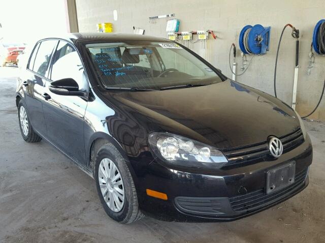 WVWDB7AJ8DW126704 - 2013 VOLKSWAGEN GOLF BLACK photo 1