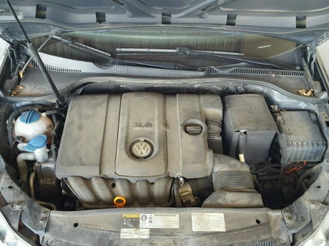 WVWDB7AJ8DW126704 - 2013 VOLKSWAGEN GOLF BLACK photo 7