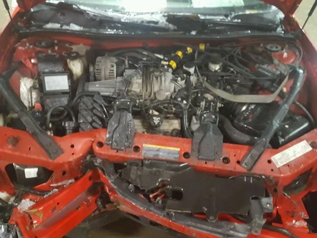 2G1WZ121749344022 - 2004 CHEVROLET MONTE CARL RED photo 7