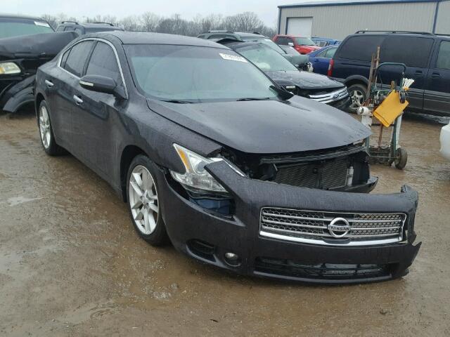 1N4AA5AP3BC857365 - 2011 NISSAN MAXIMA S BLACK photo 1