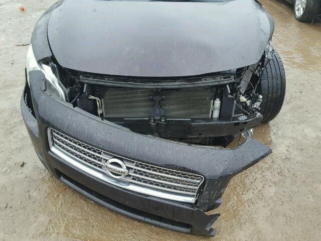 1N4AA5AP3BC857365 - 2011 NISSAN MAXIMA S BLACK photo 7