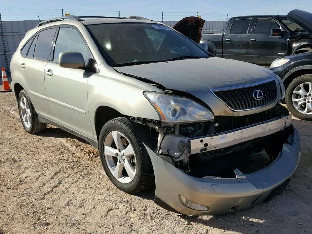 2T2GA31U35C019326 - 2005 LEXUS RX 330 BEIGE photo 1