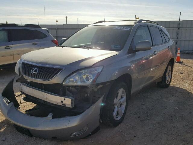 2T2GA31U35C019326 - 2005 LEXUS RX 330 BEIGE photo 2