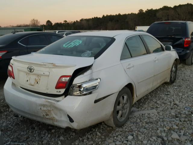 4T4BE46K18R023349 - 2008 TOYOTA CAMRY CE WHITE photo 4