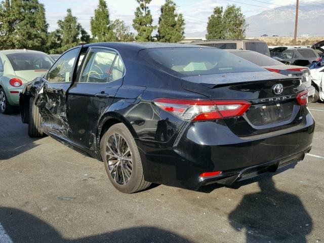 JTNB11HK0J3036073 - 2018 TOYOTA CAMRY L BLACK photo 3