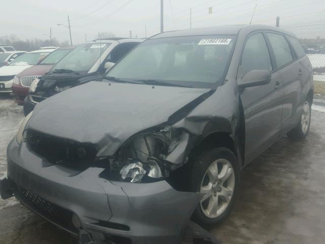 2T1KR32E44C302007 - 2004 TOYOTA COROLLA MA GRAY photo 2