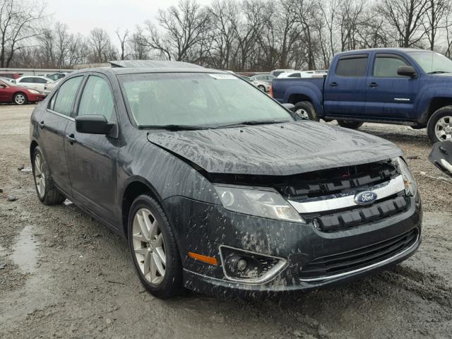 3FAHP0JG7AR424387 - 2010 FORD FUSION SEL BLACK photo 1