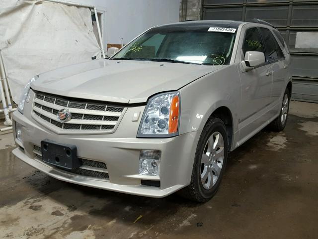 1GYEE437080205654 - 2008 CADILLAC SRX CREAM photo 2