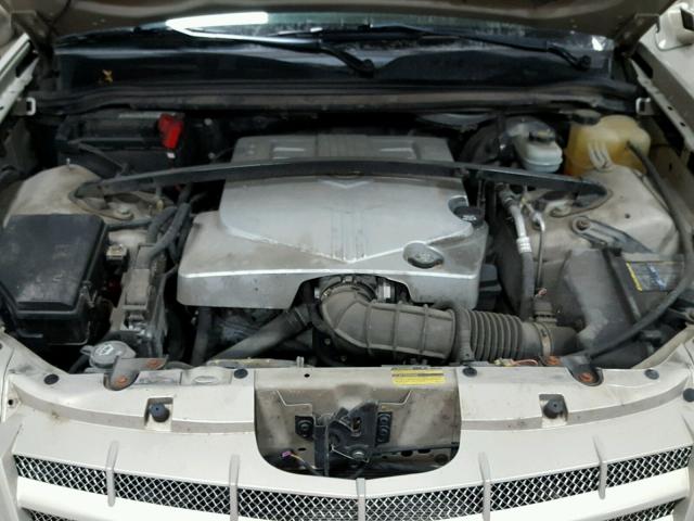 1GYEE437080205654 - 2008 CADILLAC SRX CREAM photo 7