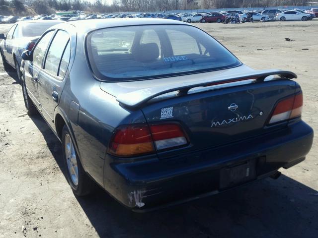 JN1CA21D0VT872775 - 1997 NISSAN MAXIMA GLE GREEN photo 3