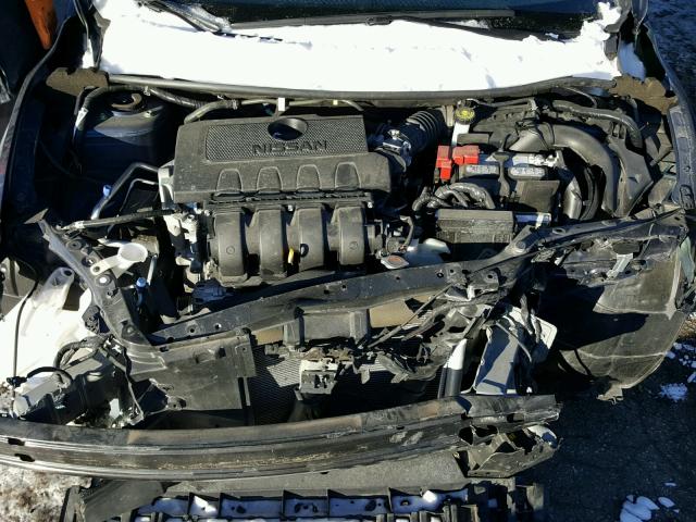 3N1AB7AP2GY252435 - 2016 NISSAN SENTRA S BLUE photo 7