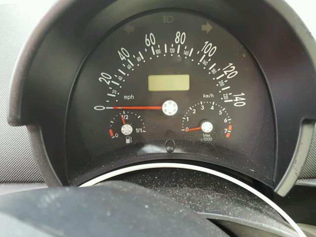 3VWCC21C3YM465130 - 2000 VOLKSWAGEN NEW BEETLE Mavi foto 8