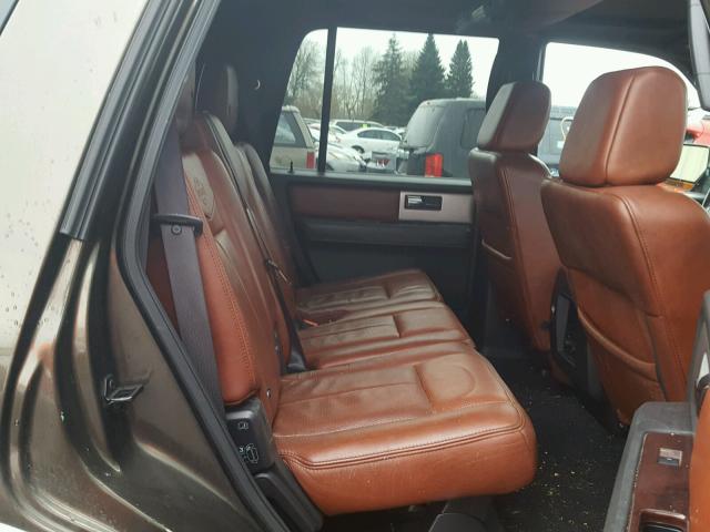 1FMFU17508LA77303 - 2008 FORD EXPEDITION BROWN photo 6