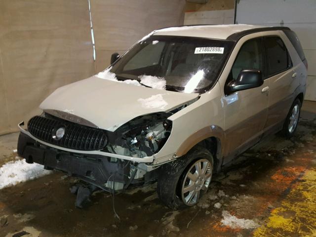 3G5DB03E05S568629 - 2005 BUICK RENDEZVOUS TAN photo 2