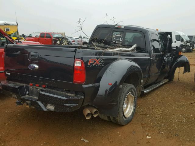 1FT8W3DT6FEB39147 - 2015 FORD F350 SUPER BLACK photo 4