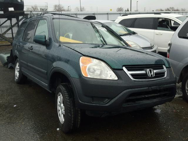 JHLRD78874C008716 - 2004 HONDA CR-V EX GREEN photo 1