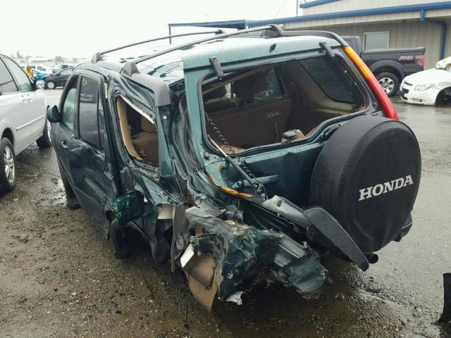 JHLRD78874C008716 - 2004 HONDA CR-V EX GREEN photo 3