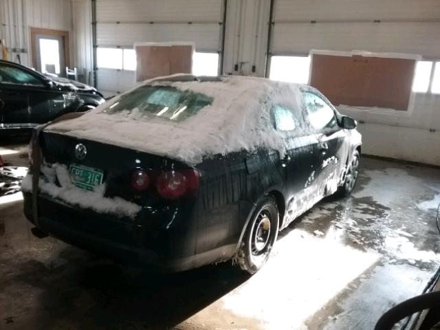 3VWJZ71K88M015631 - 2008 VOLKSWAGEN JETTA S 黑色 照片 4