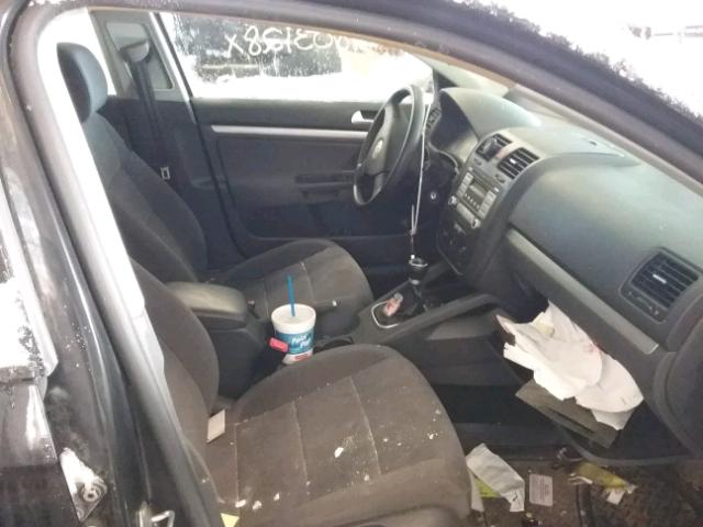 3VWJZ71K88M015631 - 2008 VOLKSWAGEN JETTA S 黑色 照片 5