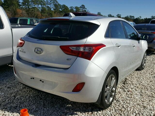 KMHD35LH9GU286856 - 2016 HYUNDAI ELANTRA GT SILVER photo 4