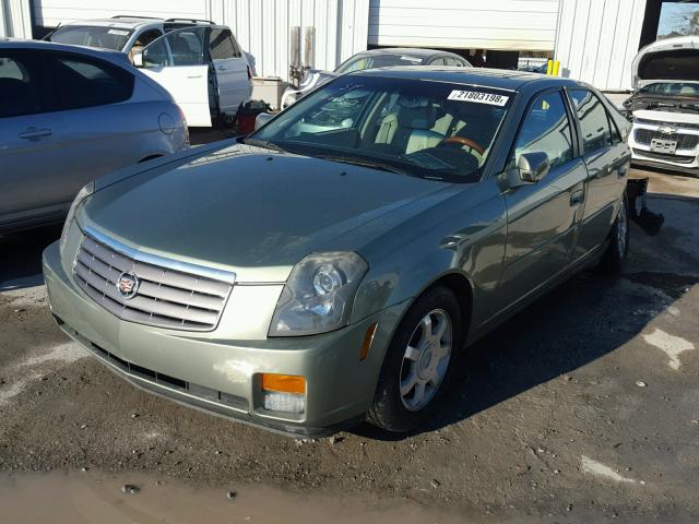 1G6DM577640172922 - 2004 CADILLAC CTS GREEN photo 2