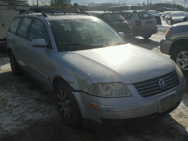 WVWVH63B61E220939 - 2001 VOLKSWAGEN PASSAT GLS SILVER photo 1