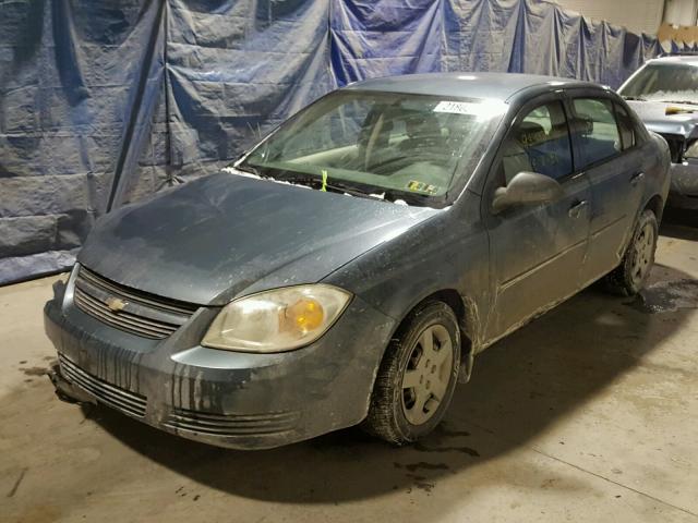 1G1AK55F067801481 - 2006 CHEVROLET COBALT LS BLUE photo 2