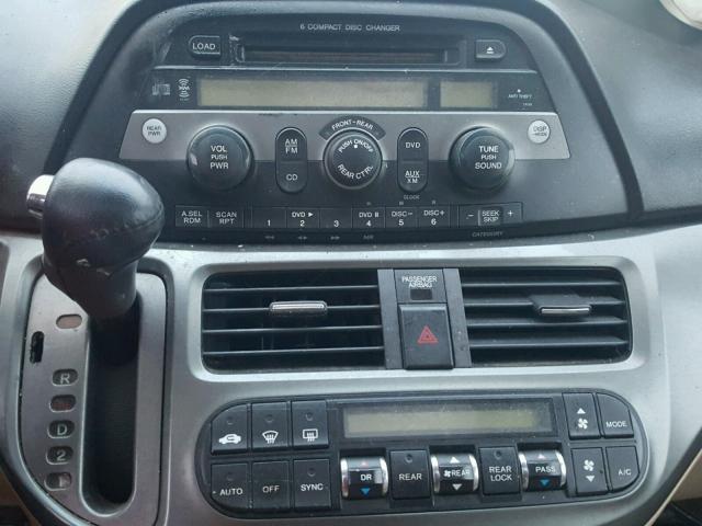 5FNRL38716B027767 - 2006 HONDA ODYSSEY EX GRAY photo 9