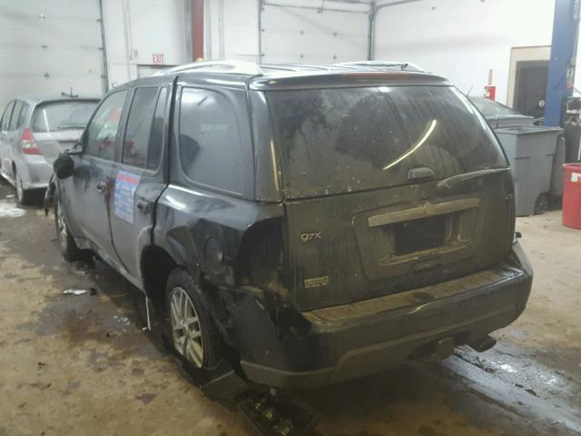 5S3ET13S572800253 - 2007 SAAB 9-7X 4.2I BLACK photo 3