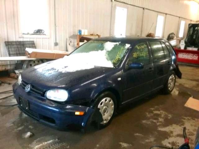 9BWFL61J464001400 - 2006 VOLKSWAGEN GOLF GL BLUE photo 2