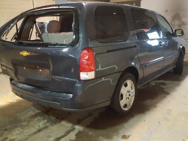 1GNDV23W68D166503 - 2008 CHEVROLET UPLANDER L BLUE photo 4