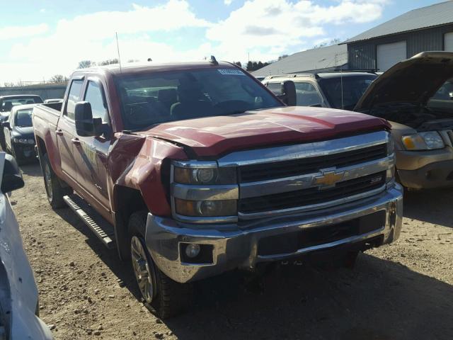 1GC2KVEG5FZ505641 - 2015 CHEVROLET SILVERADO RED photo 1