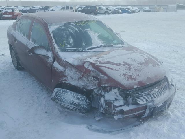 1G1AT58H797147514 - 2009 CHEVROLET COBALT LT RED photo 1