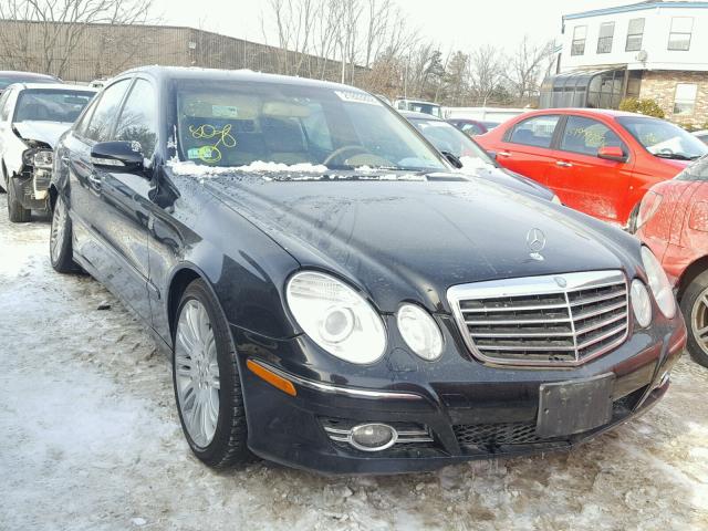 WDBUF72X07B080433 - 2007 MERCEDES-BENZ E 550 BLACK photo 1