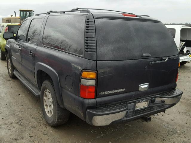 1GNFK16Z26J149892 - 2006 CHEVROLET SUBURBAN K CHARCOAL photo 3