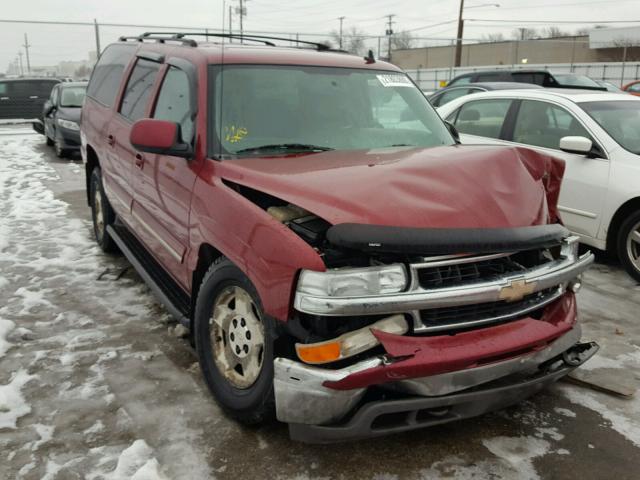 3GNFK16Z56G229558 - 2006 CHEVROLET SUBURBAN K RED photo 1